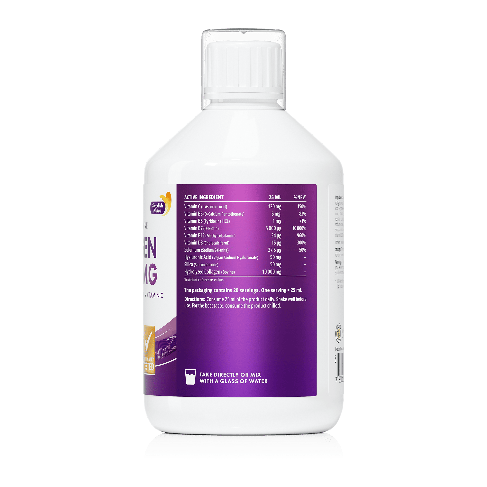 1190 - Bovine Collagen 10 000 (Sugar-free 2.2) side