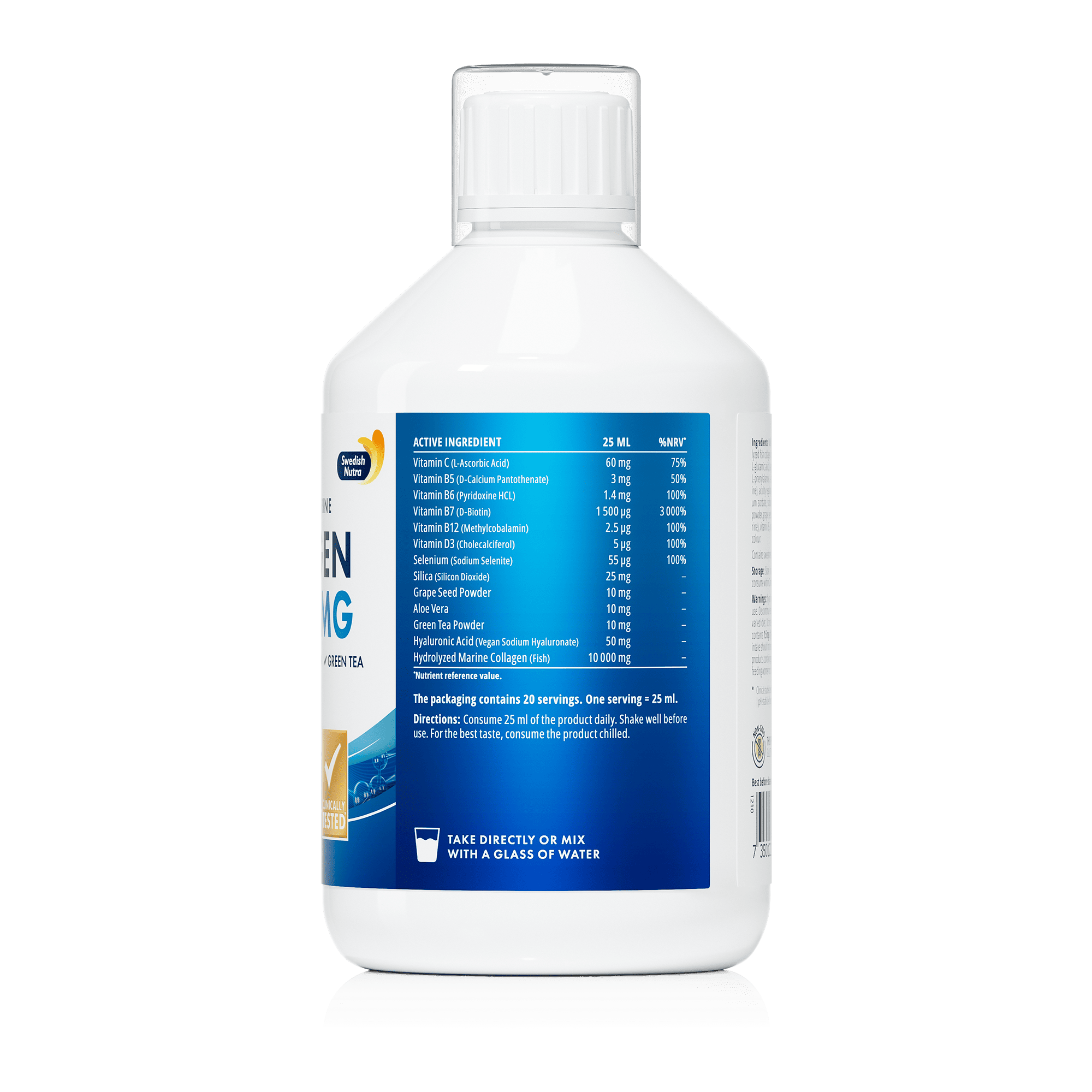 Collagen Marine Pure Peptide 10000 mg (500 ml) - Image 2