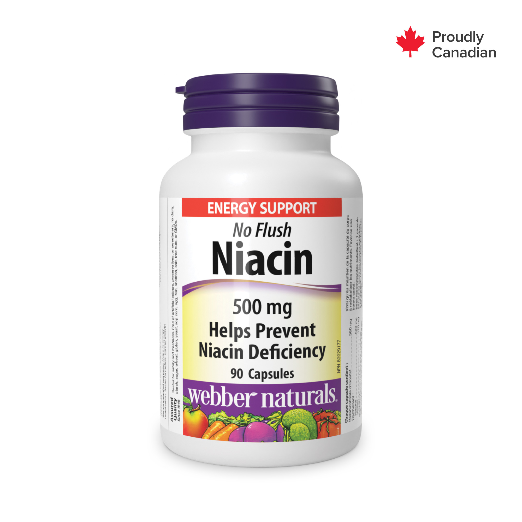 Niacin 500 mg NoFlush (90 kapsula) - Image 4