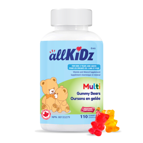 AllKidz Multivitamine Gummy Bears (110 gummies)