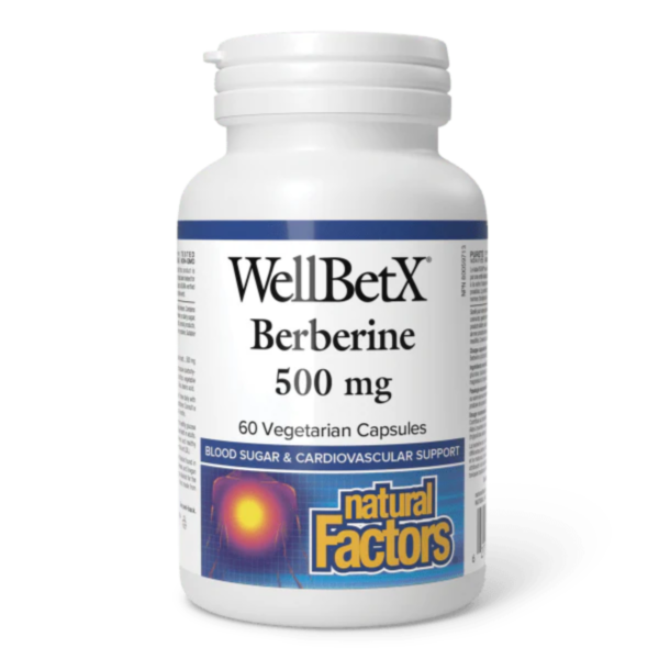 WellBetX Berberine 500 mg (60 kapsula)