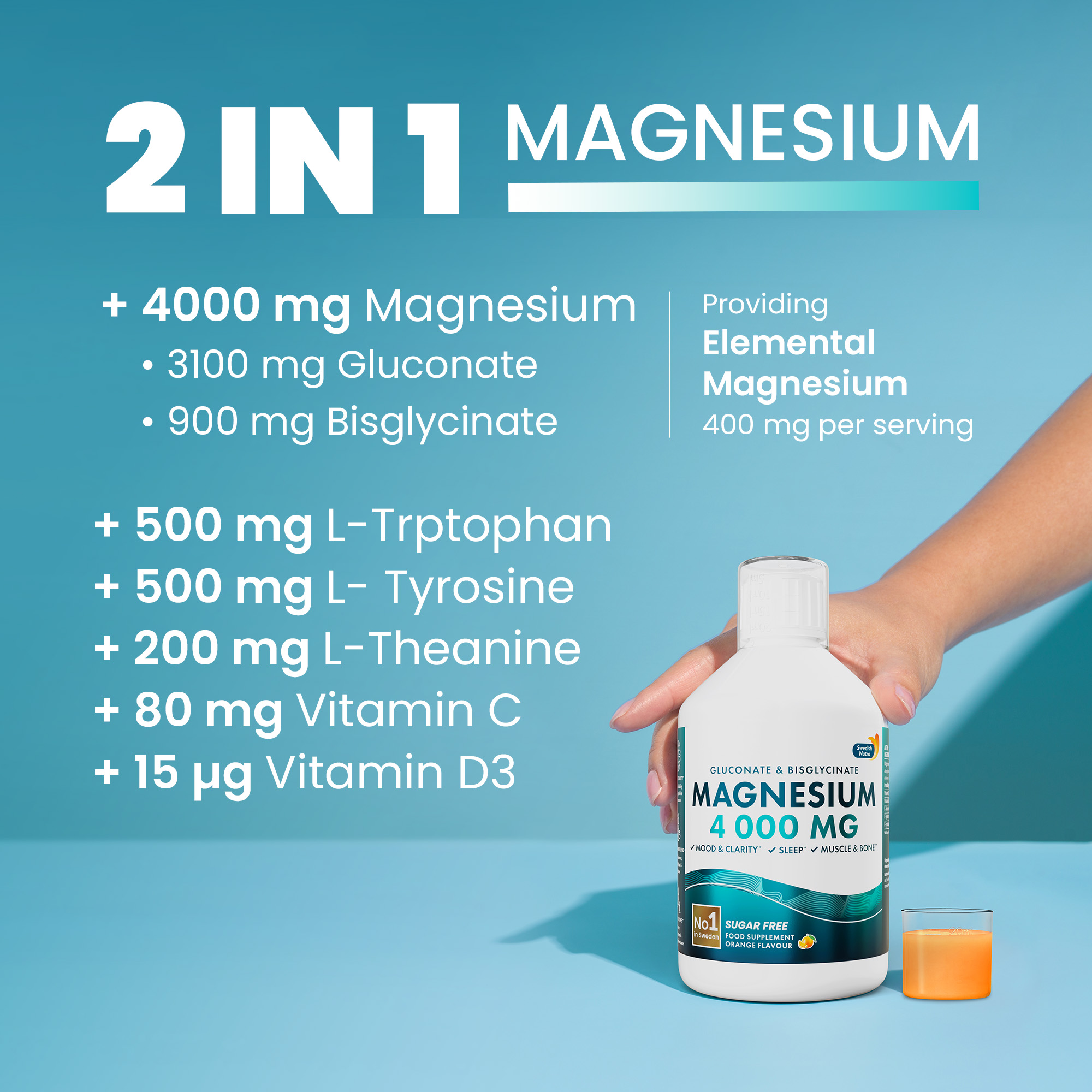 Magnesium 4000 mg (Lëng 500 ml) - Image 6