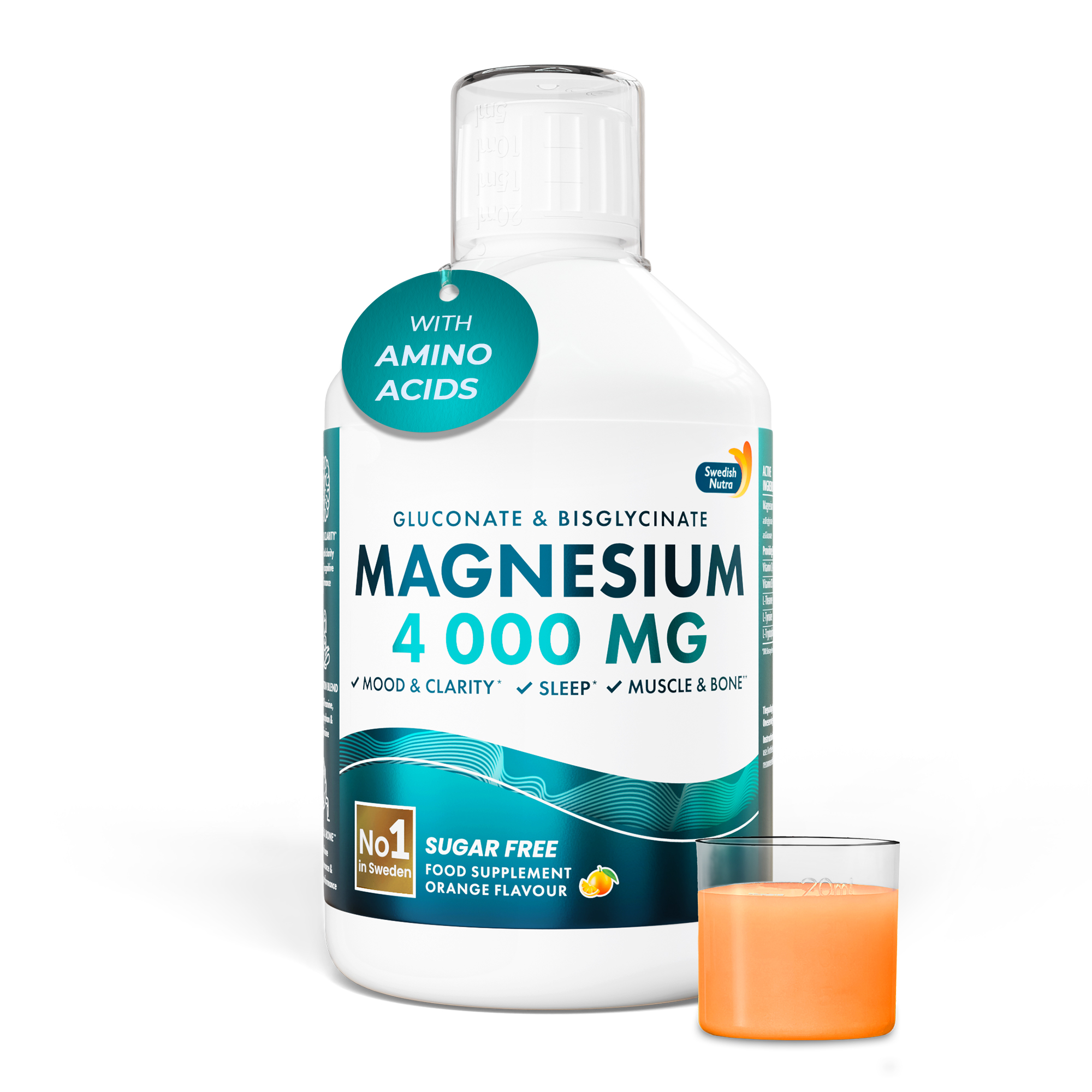 Magnesium 4000 mg (Lëng 500 ml) - Image 2