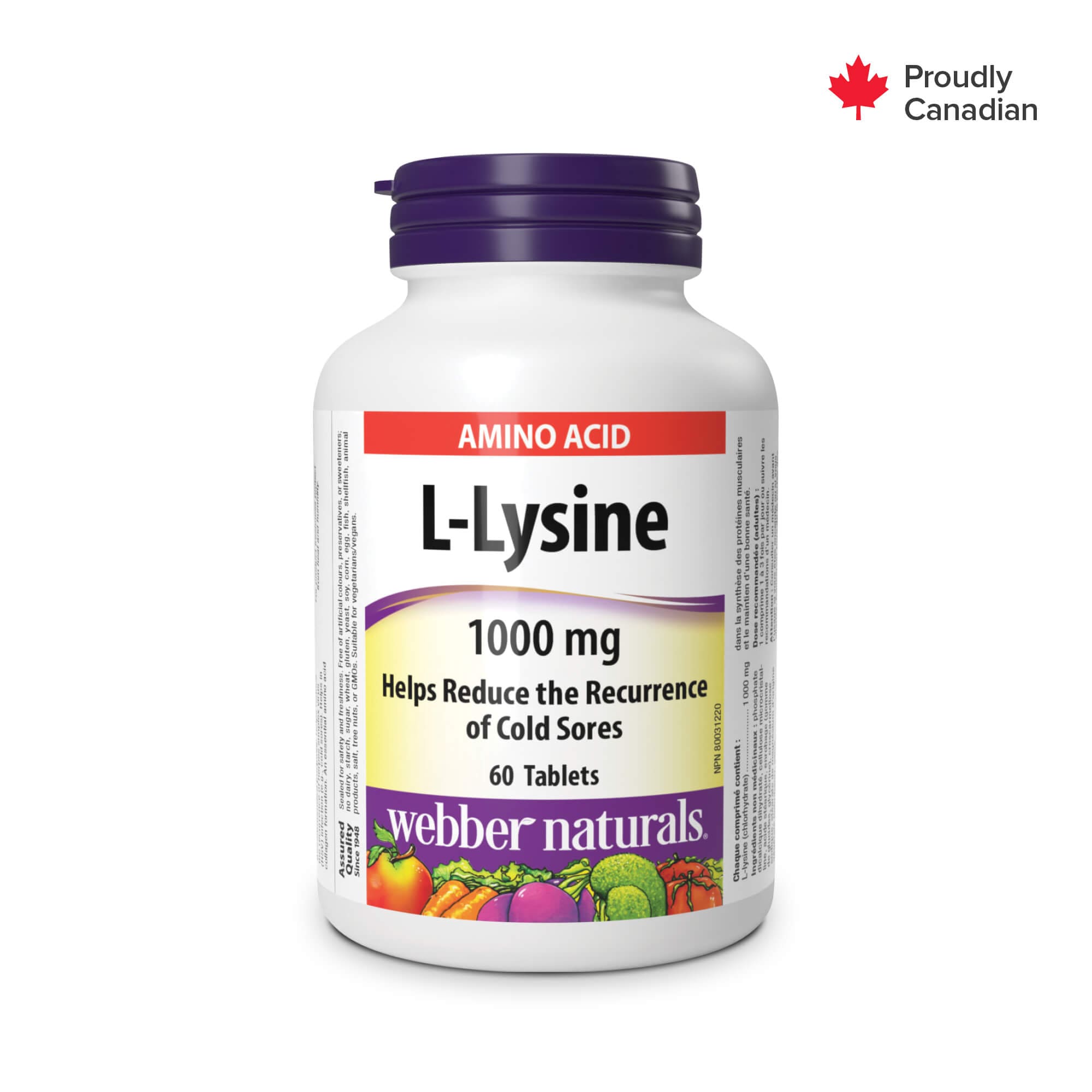 L-Lysine 1000 mg – 60 Tableta - Image 6