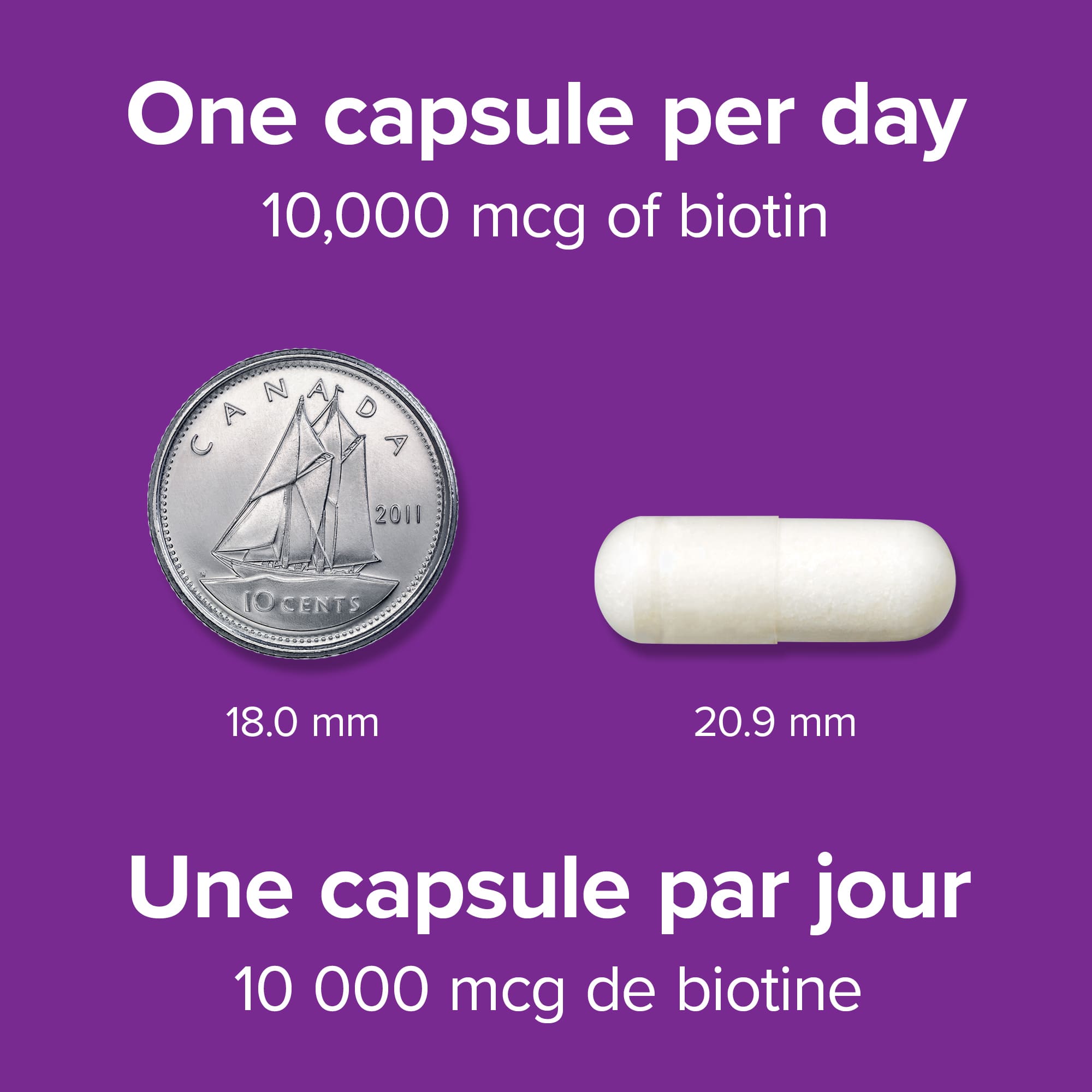 Biotin 10,000 mcg | Extra Strength - Image 6