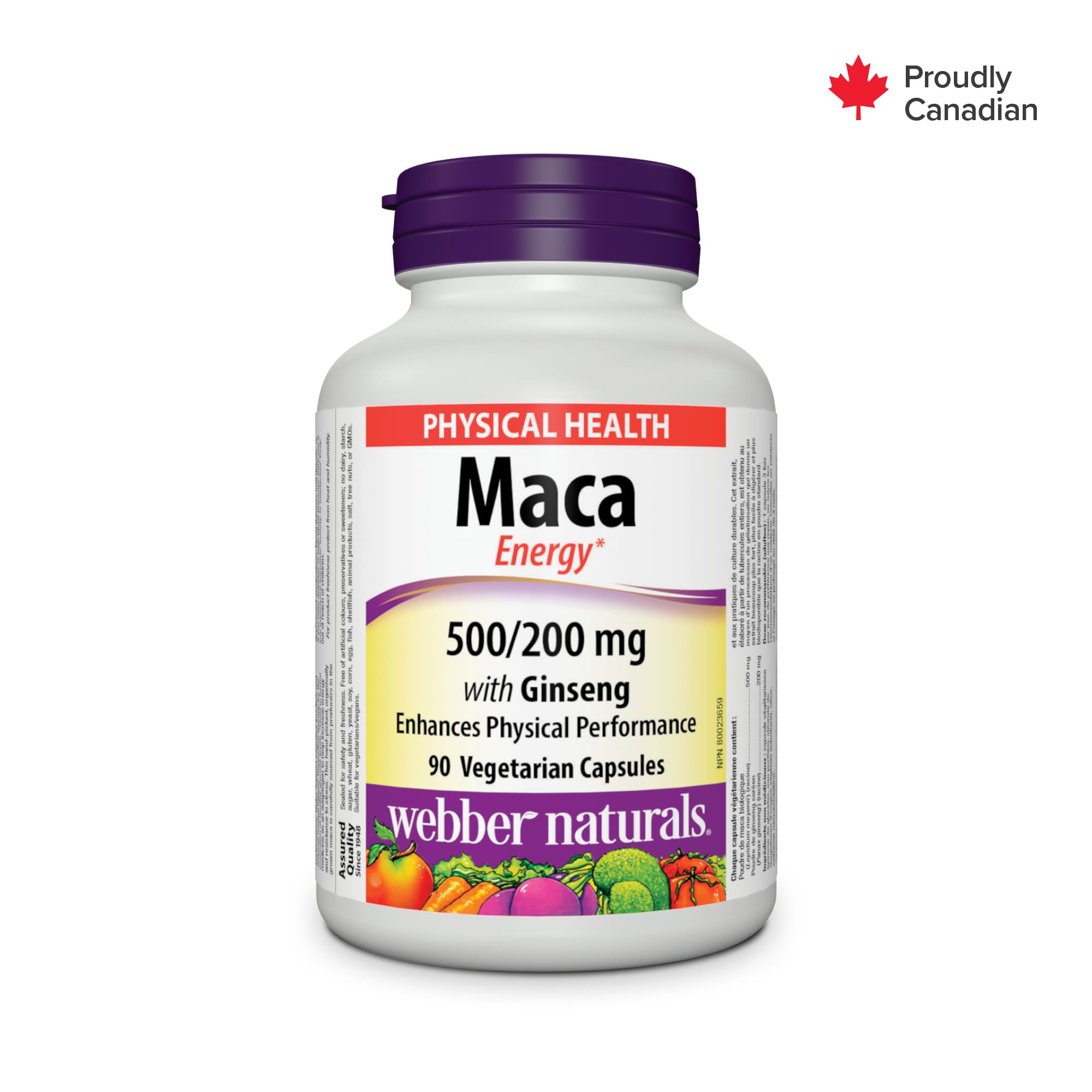 Maca Energy 500/200 mg me Ginseng – 90 Kapsula Vegjetariane - Image 3