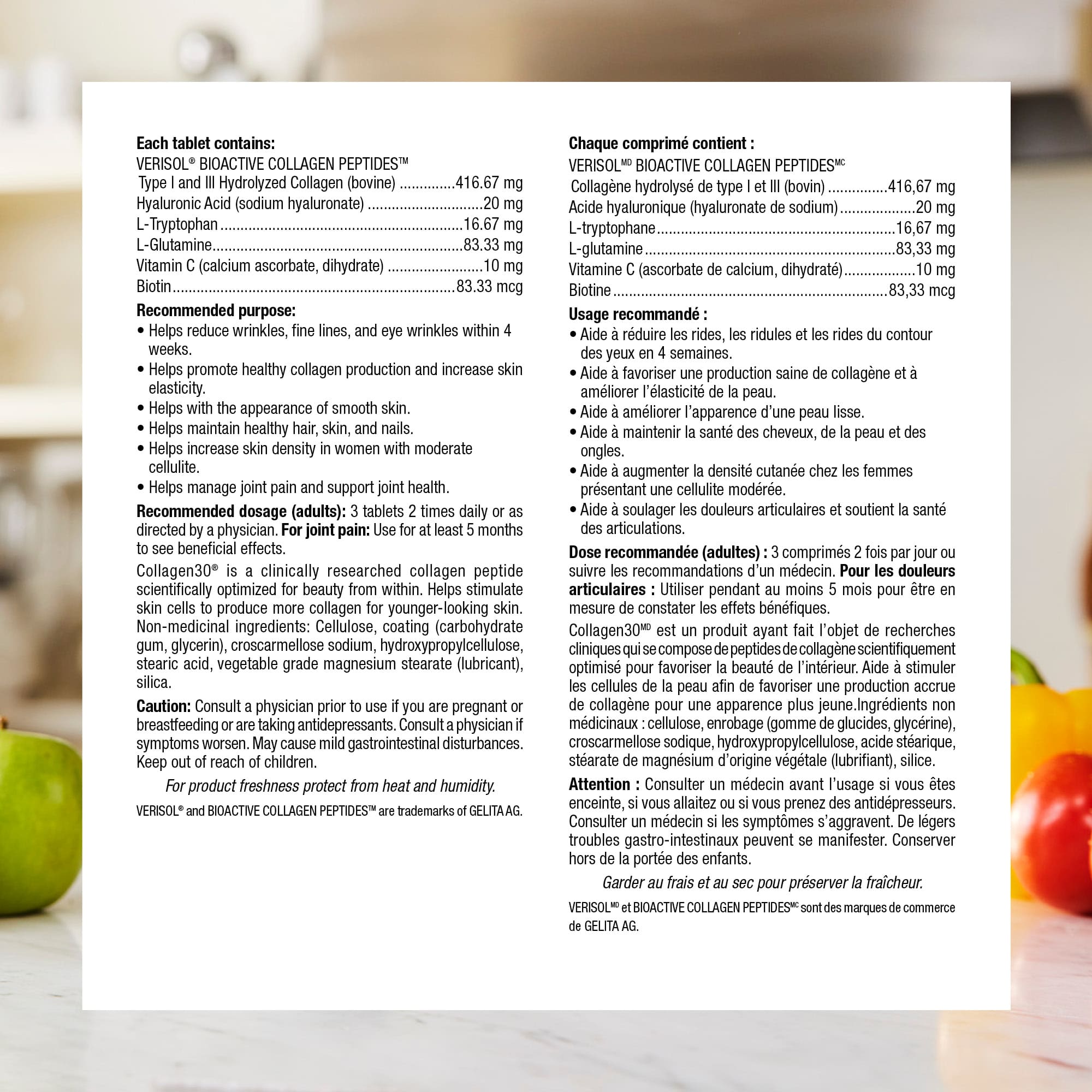 Collagen30 me Acid Hialuronik – 180 Tableta - Image 6