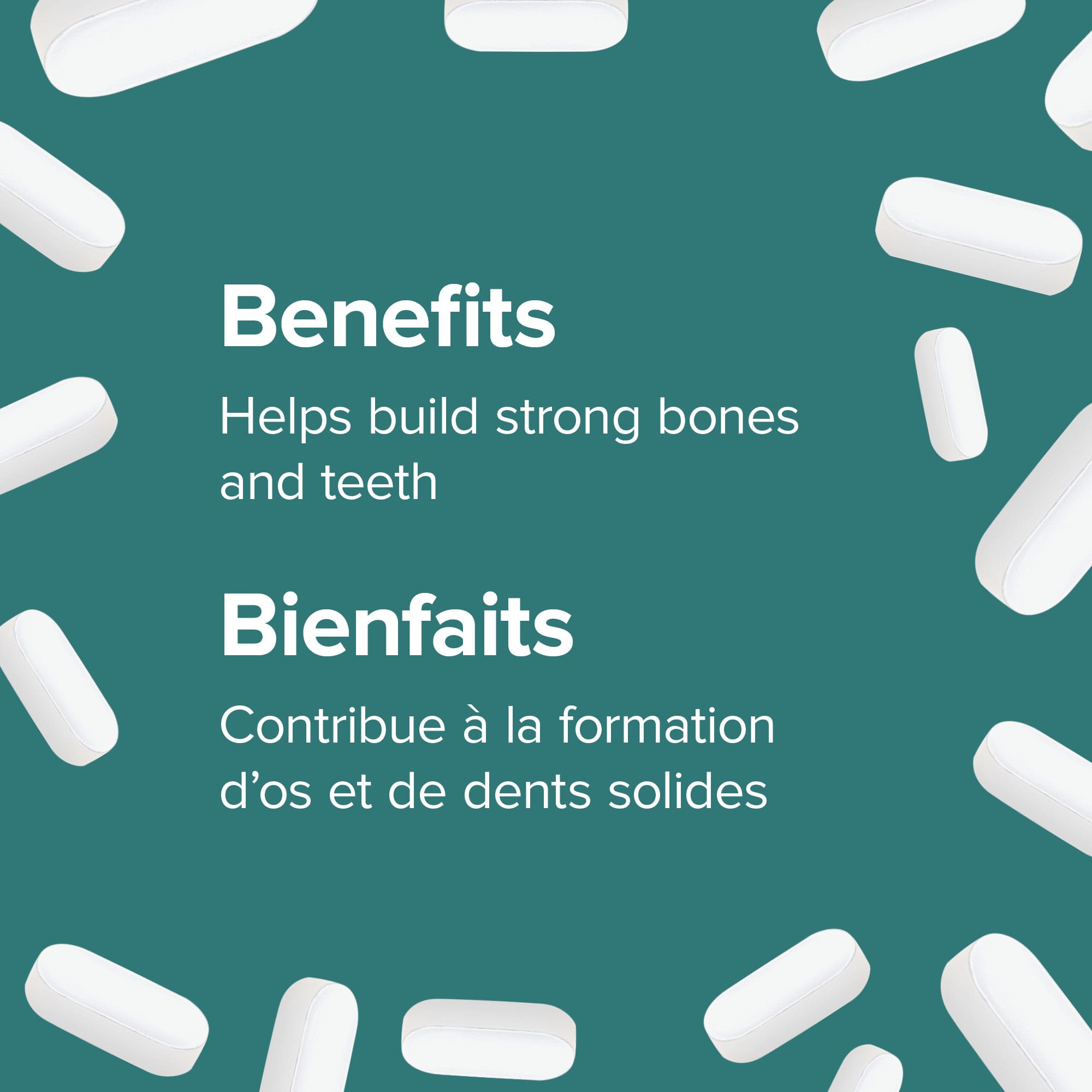 Calcium Vitamin D3 – 500 mg / 200 IU - 275 Tableta - Image 3