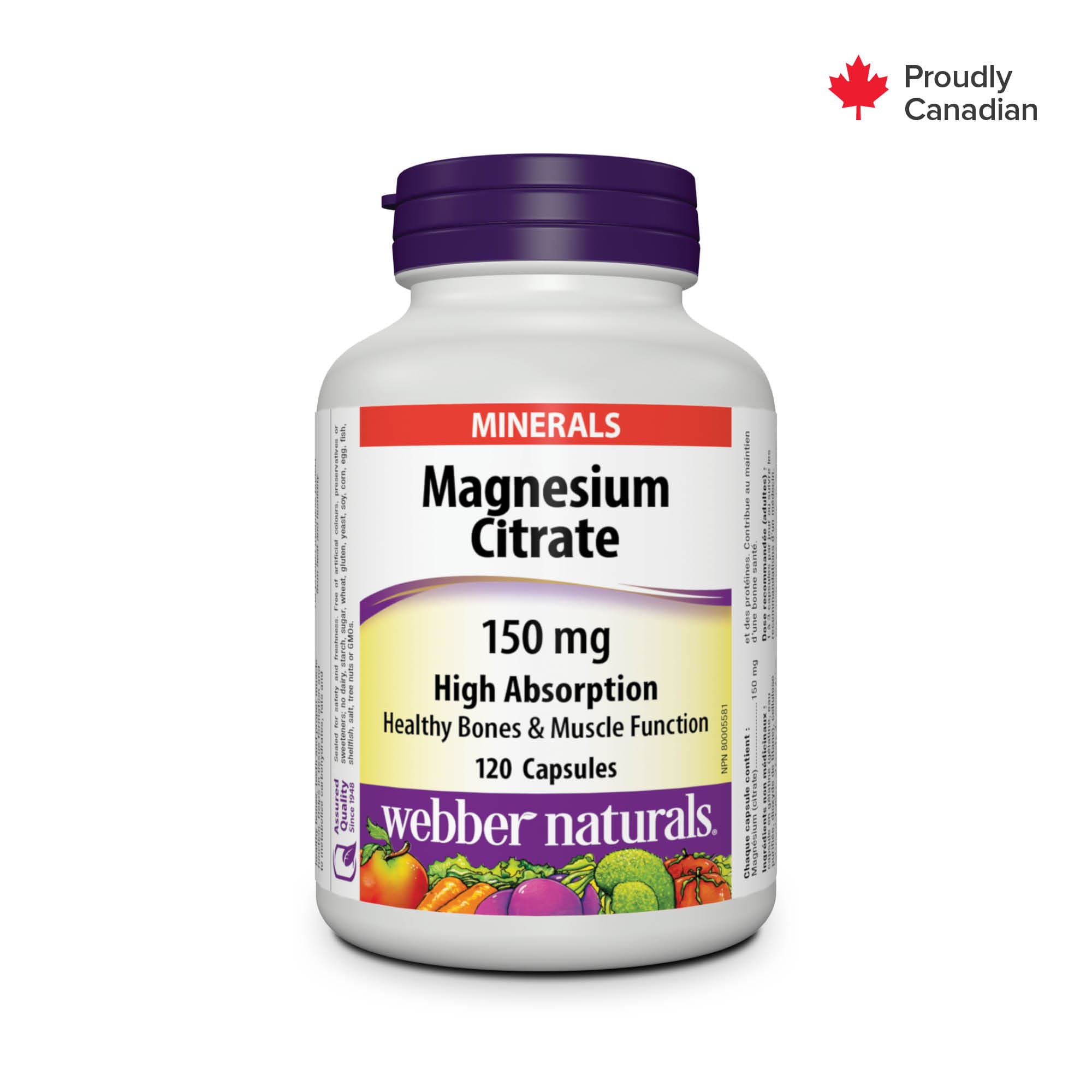 Magnesium Citrate 150 mg – 120 Kapsula - Image 2