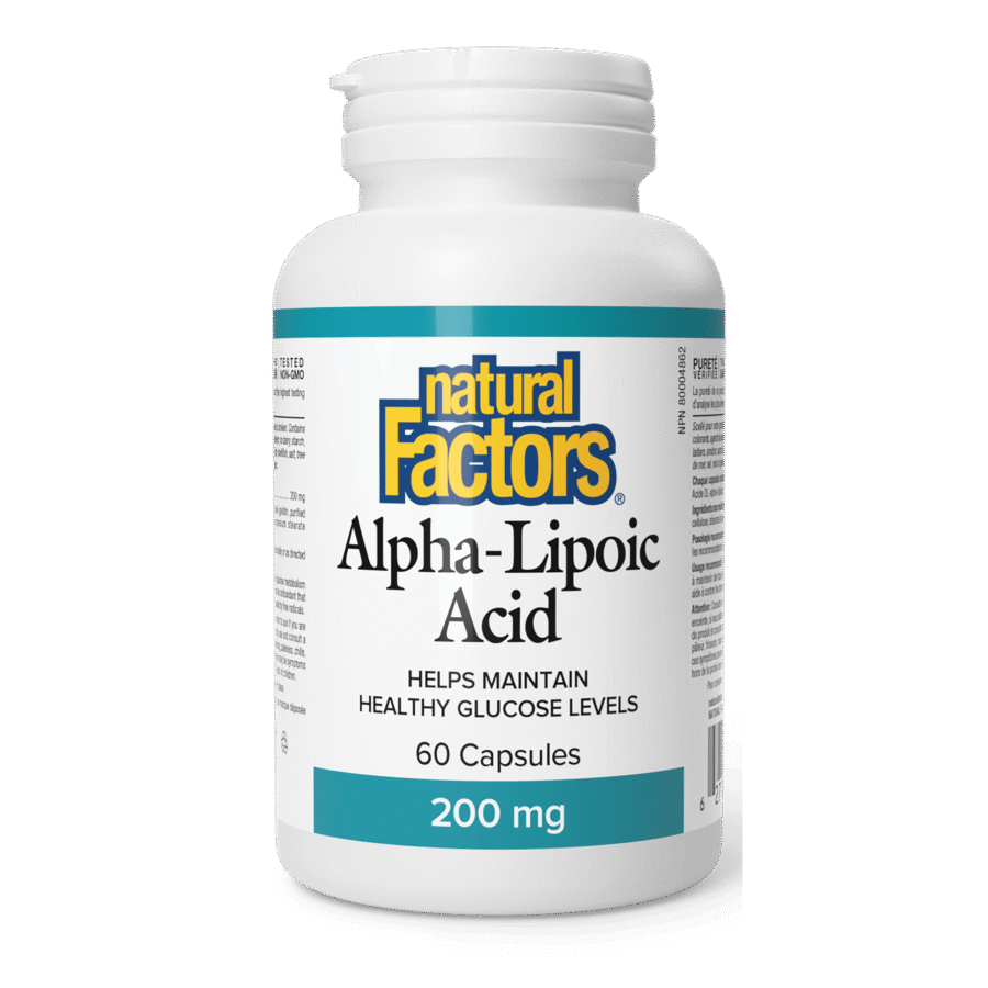 Natural Factors Alpha-Lipoic Acid 200 mg
