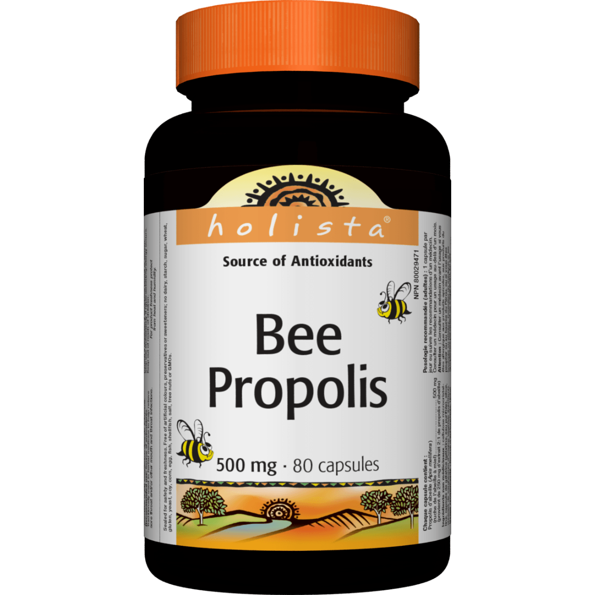 Holista Bee Propolis 500 mg – Propolis Blete, 80 Kapsula
