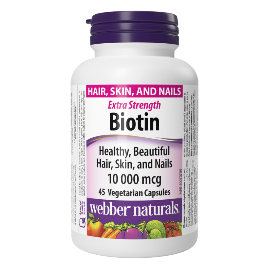 Webber Naturals Biotin 10,000 mcg