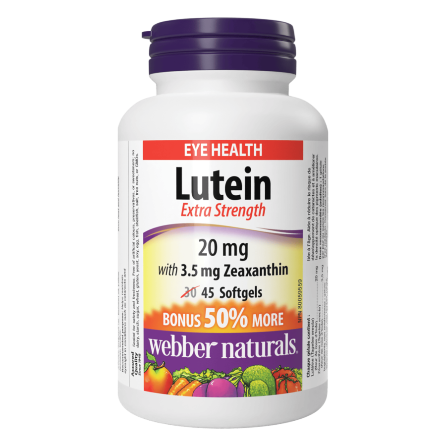Lutein 20 mg + Zeaxanthin 3.5 mg